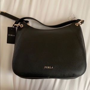 Furla Black Shoulder Bag